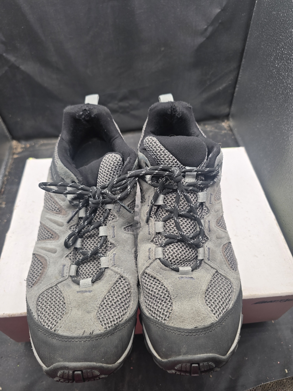 Merrell Men's Gray and Black Hiking Boots